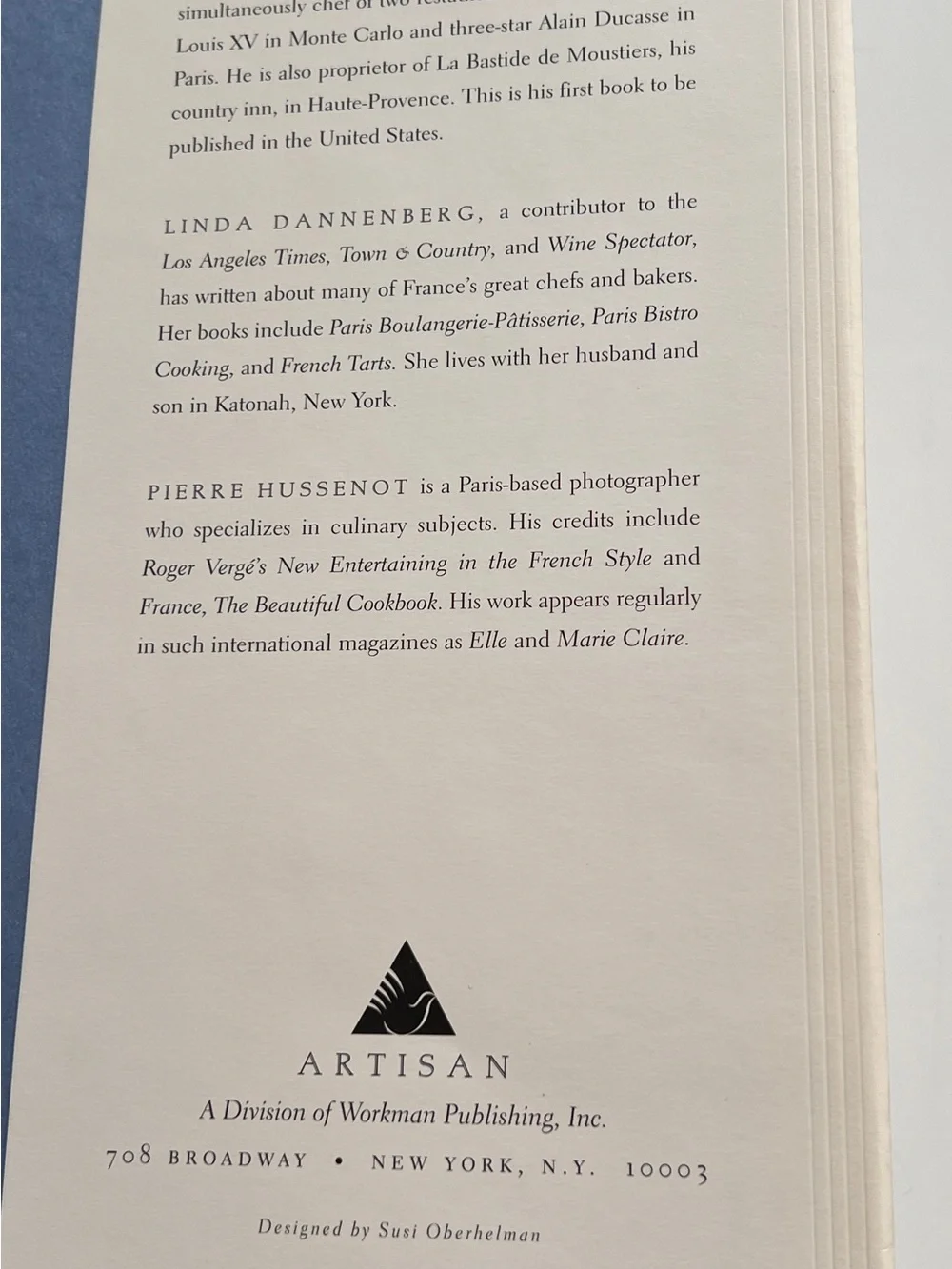 Ducasse Flavors of France Cookbook